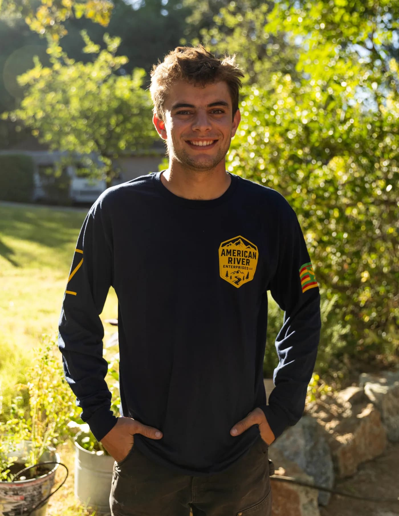 Johnny, the owner of American River Enterprises